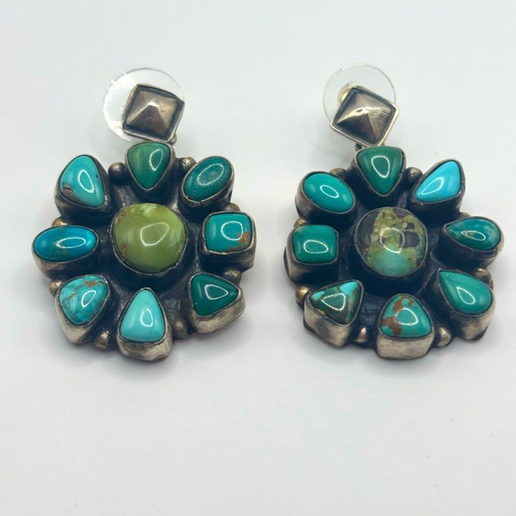 Ella Peter Carico Lake Cluster Earrings